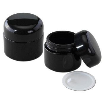 Violet Glass Wideneck Jars 50ml, 100ml, 250ml, 500ml
