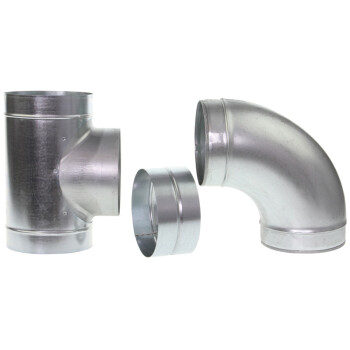 T-Piece 90° - 160 mm x 160 mm x 160 mm