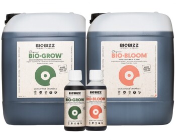 BIOBIZZ Grow + Bloom Kit for soil 250ml - 20L