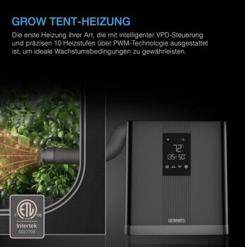 AC Infinity Thermoforge T3 – Precise VPD heating for plants