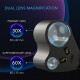 AC Infinity pocket magnifier with LED lighting, 2 lenses, 60x magnification
