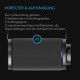 AC Infinity activated carbon filter 700m³/h ø150mm