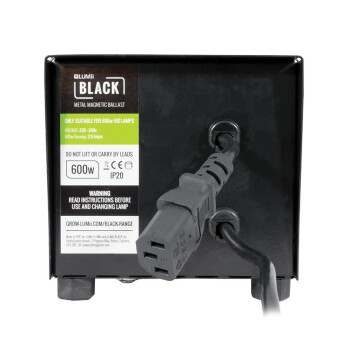 Lumii Black Magnetic Ballast 600W