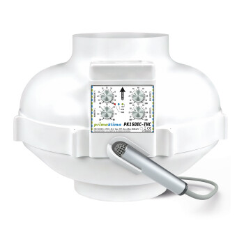 PrimaKlima Extractor Fan EC-THC Temp & Hygro Control 1100m³/h ø150mm