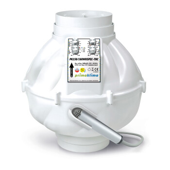 PrimaKlima Whisperblower Extractor Fan EC-THC Temp &...