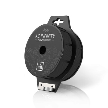 AC Infinity Plant Tie Wire Roll with Integrated Cutter, 100