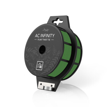 AC Infinity Plant Tie Wire Roll with Integrated Cutter, 100