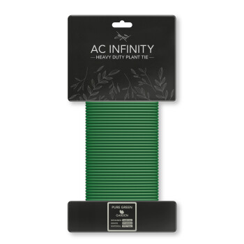 AC Infinity Heavy-Duty Wire Tie, thin rubberised design,...