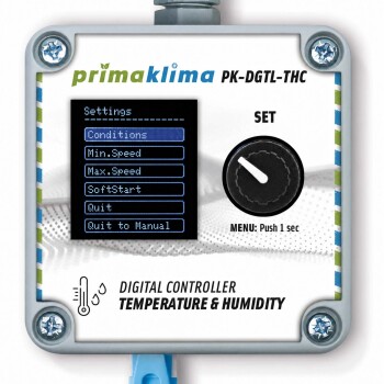 Prima Klima EC Climate Controller 2-Channel for Temperature, Humidity & Fan Speed