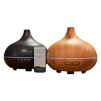 LumiFresh Maple & Ebony Aroma Diffusers | 500 ml with...