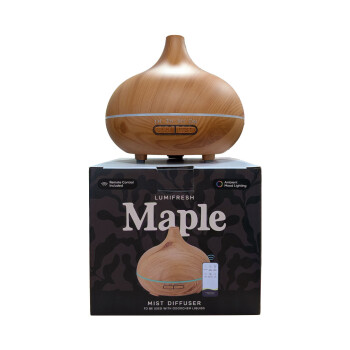 LumiFresh Maple & Ebony Aroma Diffusers | 500 ml with...