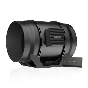 AC Infinity Cloudline A8 Inline Duct Fan 1230 m³/h,...