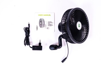 HOMEbox Air Breva EC Clip Fan 206 mm, oscillating