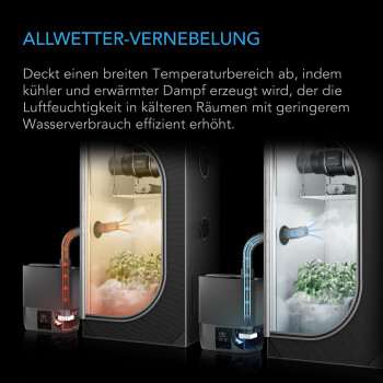 AC Infinity CLOUDFORGE T5 Humidifier 9 litres with intelligent control