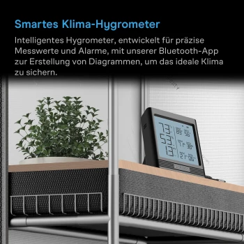 AC Infinity Smart Hygrometer B1 – VPD Climate Meter...
