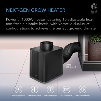 AC Infinity THERMOFORGE S7 1000 W – Smart heater for grow tents