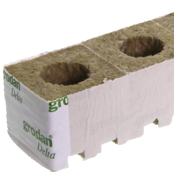 Grodan Rockwool Blocks Large Hole 7,5 x 7,5cm (48 pcs)
