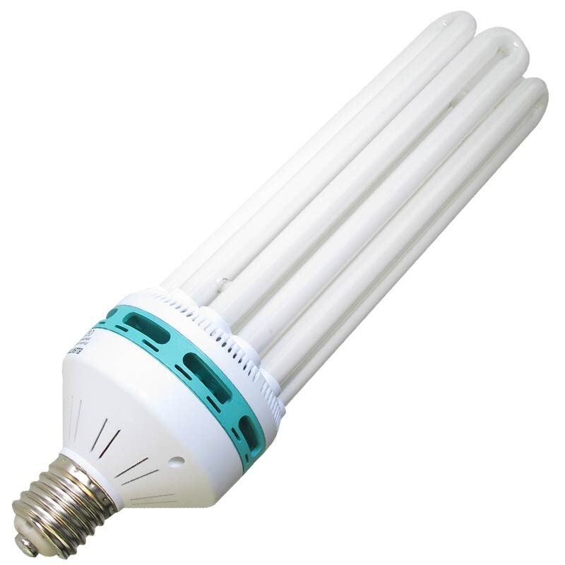 CFL Eco Grow Light Kit CFL 125w Warm Lamp/Bulb & Dutch Barn Reflector 