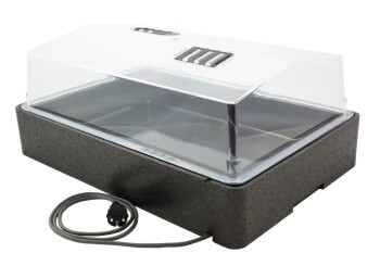 Heated propagator 64/50 + temperature controller 60x40x25 cm