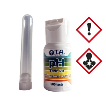 GHE pH Test Kit for 500 Tests (4.0 to 8.5 pH)