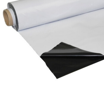 Black &amp; White Reflective Sheeting Width 2m (Roll of...