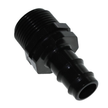 PE Pipe AG Connector Fitting 25 mm x 1" 