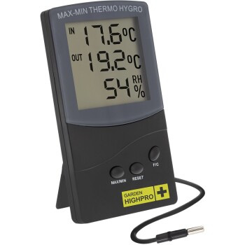 GHP Indoor Hygrometer/Thermometer with external Sensor 1,5m