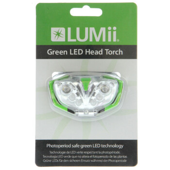 LUMii LED Head Lamp Green Light