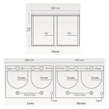 HOMEbox Ambient Q300+  300 x 300 x 220 cm