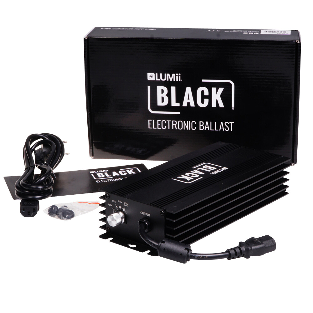 600w LUMii BLACK Electronic Digital Dimmable Ballast 250w 400w 660w Super Lumen 