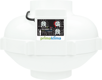 PrimaKlima Extractor Fan PK160EC-TC 1180m³/h speed/temperature control