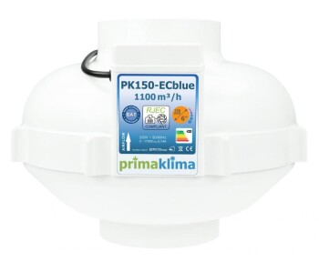 PrimaKlima Extractor Fan EC-Blue 580m³/h- 1450m³/h