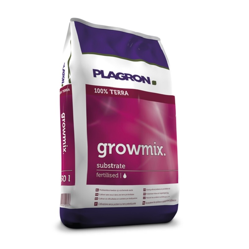 Plagron Grow Mix 25 L Blumenerde vorgedüngt Grow Indoor 