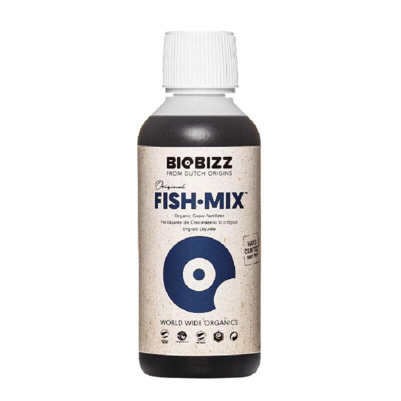 BIOBIZZ ORGANIC FISH MIX GROW NUTRIENTS 5L BIO BIZZ FISHMIX FERTILIZERS HYDRO 