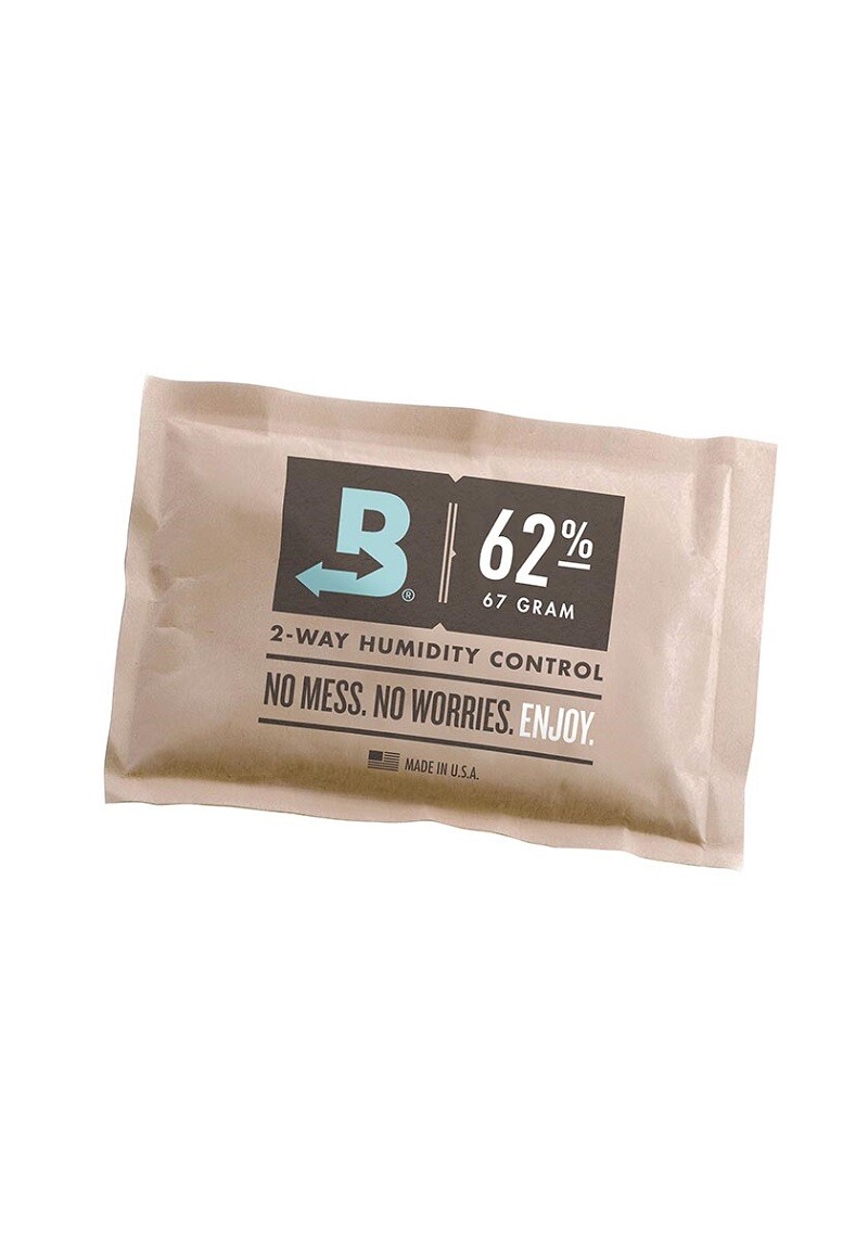 Boveda 2-Way Humidipak 67g62%Humidity ControllerBulk Buy Available 