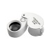 Pocket Loupe with LED illumination, 40x magnification