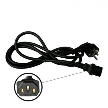 Power cable with IEC connector, female approx. 2m long