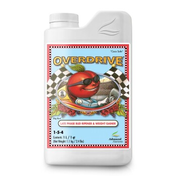 Advanced Nutrients Overdrive Bloom Booster 250ml, 500ml, 1L, 4L, 10L