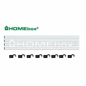 Homebox Fixture Poles Set 100cm, Ø 22mm