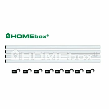 Homebox Fixture Poles Set 120cm, &Oslash; 22mm