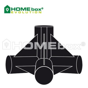 Homebox 4 way connector Ø16mm - 4 pieces