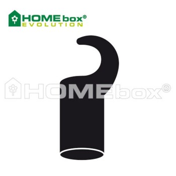 Homebox replacement hooks short or long Ø16mm - 4 pieces