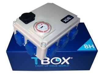 TBOX Timer Box 8x600 watt + Heater 230 V