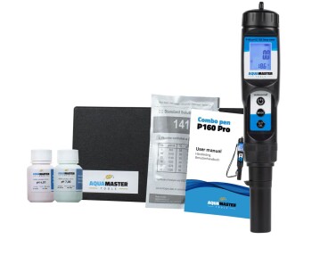 Aqua Master Tools Combo Pen P160 Pro PH/EC/TDS/PPM/TEMP - Waterproof