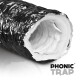 Phonic Trap Acoustic Ducting ø102mm - ø315mm, length 3,6,10m