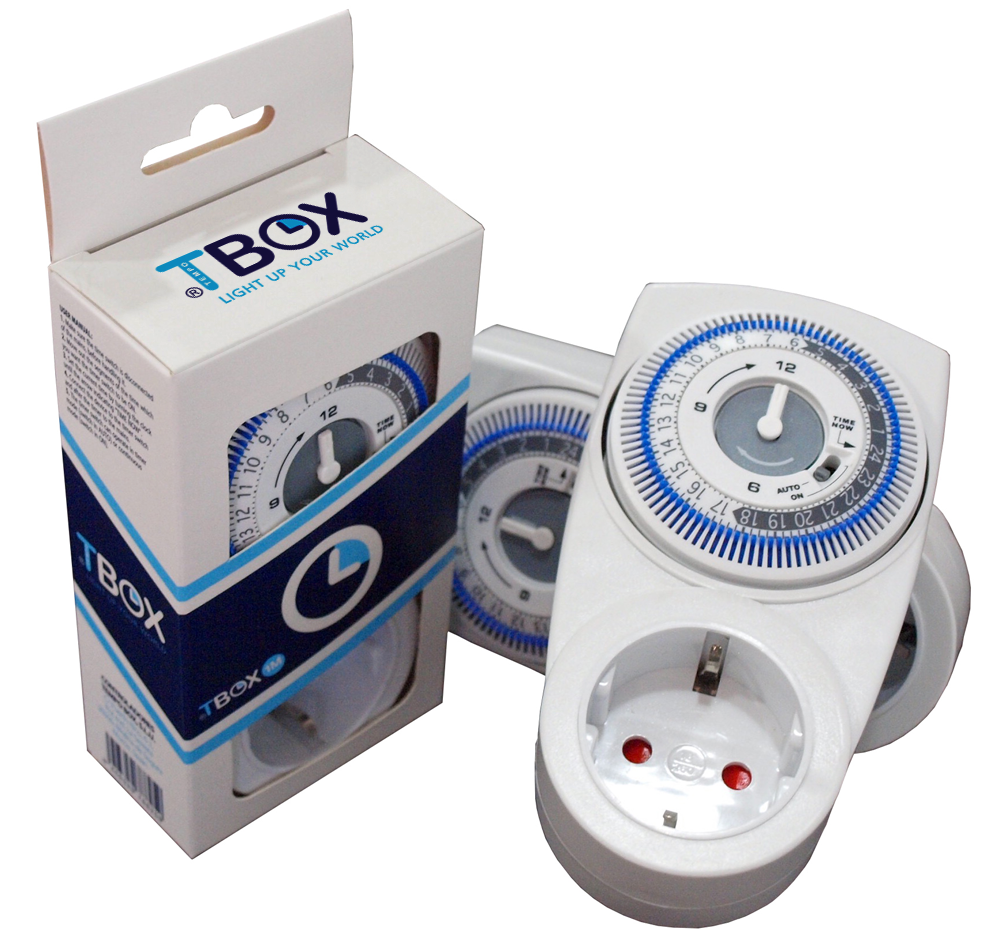 TBOX mechanical timer 1M, max. 3500 watts - growland.biz