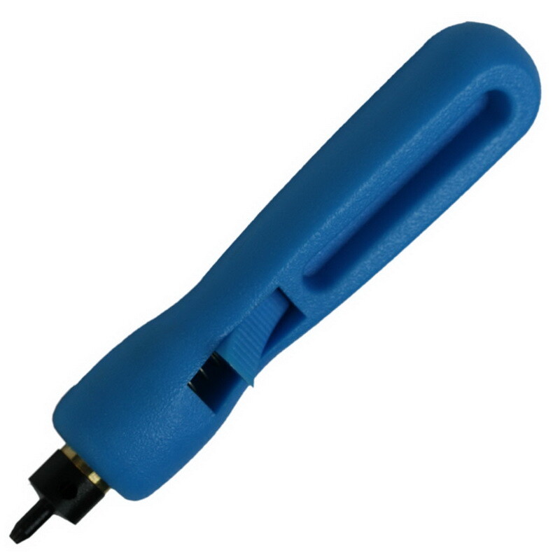1 Pcs 4mm Micro Irrigation System Water Main Pipe Wall Hole Punch Puncher Blue 