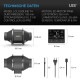 AC Infinity Cloudline Pro T4 quiet inline fan system 350m³/h ø100 mm with temperature and humidity control